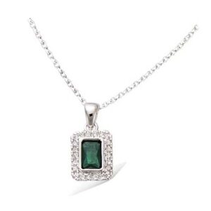 Collier Argent Rhodié