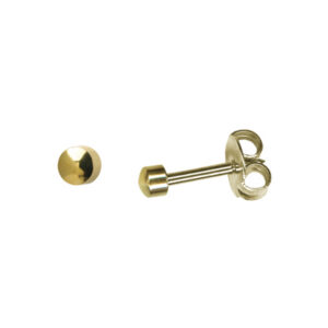 Boutons de Perçage MINI BOULE - sans Nickel (carte de 12 paires)