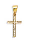croix plaqué or