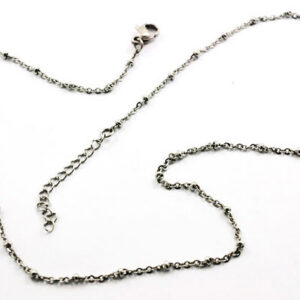 Chaine Acier fine boule 42 4