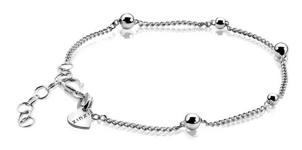 Bracelet argent rhodié