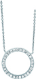 Collier argent rhodié