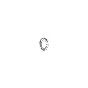 Anneau d'Emmaillement Ovale 3,5 mm Argent 925/1000°(minimum 12)
