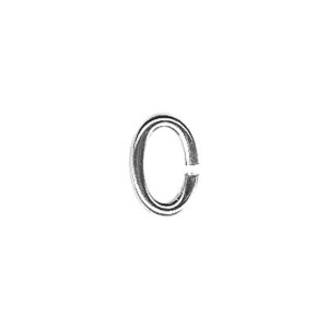 Anneau d'Emmaillement Ovale 8 mm Argent 925/1000°(minimum 12)