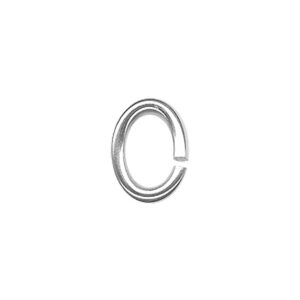 Anneau d'Emmaillement Ovale 9 mm Argent 925/1000°(minimum 12)
