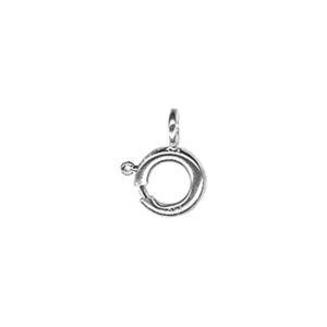 Anneau-Ressort Ouvert Ø 5,5 mm Or Gris 375/1000°