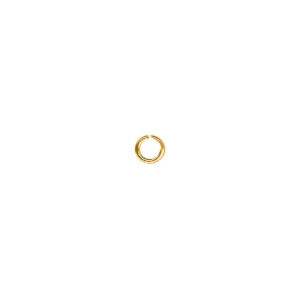 Anneau d'Emmaillement Rond 2,5 mm Plaqué Or (minimum 12)