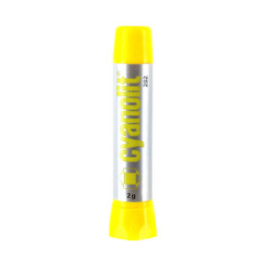 Tube de colle 2g CYANOLIT Jaune - Prise Rapide