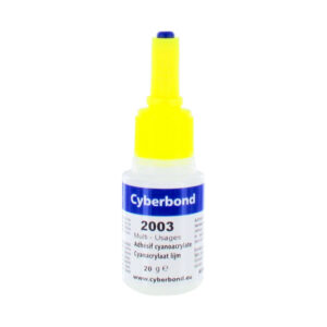 Flacon de 20g de Colle CYBERBOND Cyanoacrylate Incolore - Prise Rapide - Multi-Usages