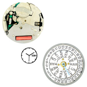Mouvement de Montre FE - 11 1/2 - 3 Aiguilles/Jour et Date