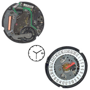 Mouvement de Montre ISA 307/103 - 10 1/2 - 3 Aiguilles/Dato