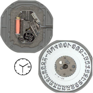 Mouvement de Montre MIYOTA - 13" - 3 Aiguilles/Dato