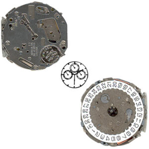 Mouvement de Montre MIYOTA - 10 1/2 - 3 Aiguilles/Jour et Date par Aiguille /Chrono