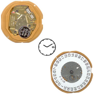 Mouvement de Montre MIYOTA - 10 1/2 - 2 Aiguilles/Dato