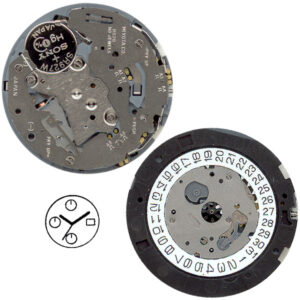 Mouvement de Montre MIYOTA - 13" - 3 Aiguilles/Dato