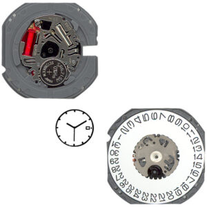 Mouvement de Montre PULSAR - 11 1/2 - 3 Aiguilles/Dato