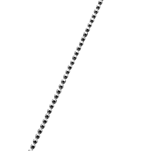 Chaine argent rhodié