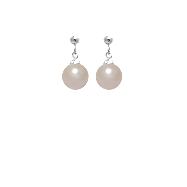 BO argent perles d'imitation