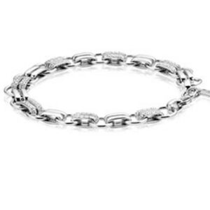 bracelet argent rhodié