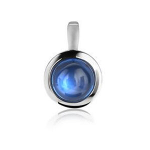 Pendentif argent rhodié