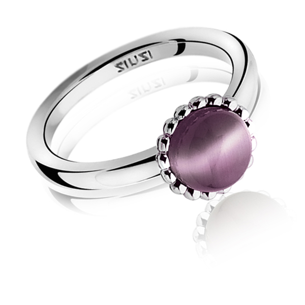 Bague argent rhodié