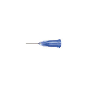 Aiguille Brasure Plastique 13mm - Pointe Inox BLEUE Ø 0,40