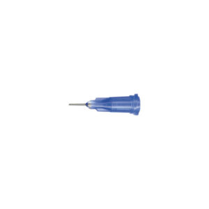 Aiguille Brasure Plastique 6mm - Pointe Inox BLEUE Ø 0,40