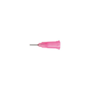 Aiguille Brasure Plastique 6mm - Pointe Inox ROSE Ø 0,60