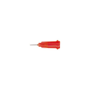 Aiguille Brasure Plastique 6mm - Pointe Inox ROUGE Ø 0,25