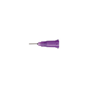 Aiguille Brasure Plastique 6mm - Pointe Inox VIOLETTE Ø 0,50