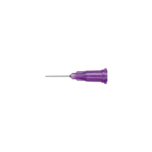 Aiguille Brasure Plastique 13mm - Pointe Inox VIOLETTE Ø 0,50