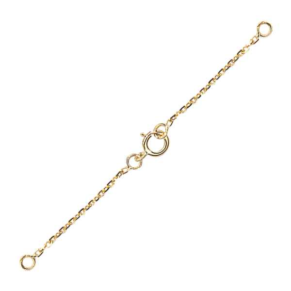 Chainette de Sûreté Collier Forçat Or jaune 375/1000