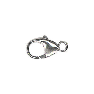 Fermoir Menotte Bombé S11 Or Gris 375/1000°