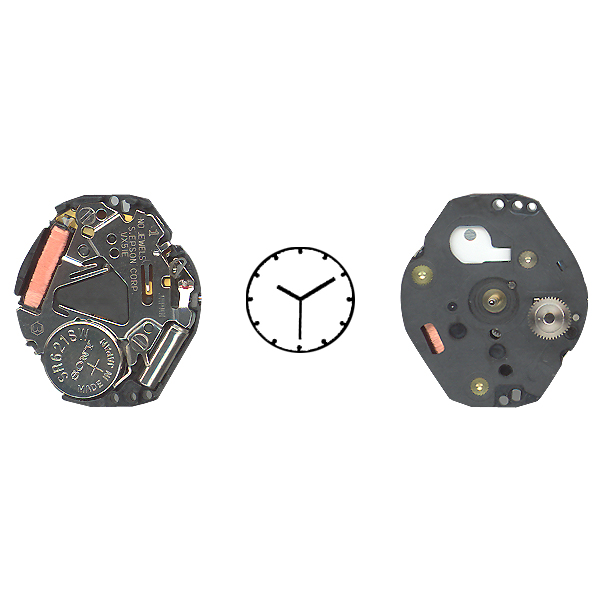 Mouvement de Montre PULSAR-HATTORI 6 3/4 - 3 Aiguilles