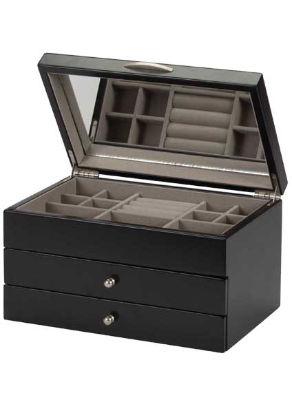 Coffret Bijoux synthétique noir