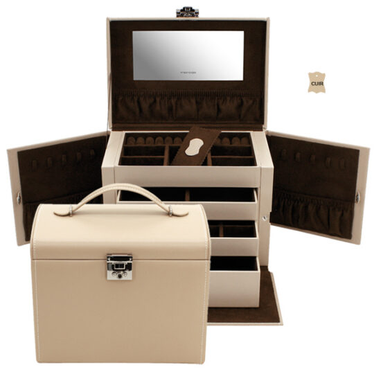 Coffret Bijoux Cuir