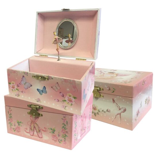 Lot de 3 Coffrets Bijoux Musicaux