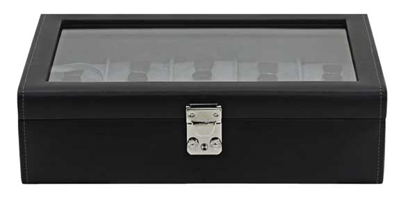 Coffret 10 montres Cuir