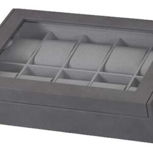 Coffret 10 montres Cuir