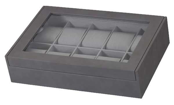 Coffret 10 montres Cuir