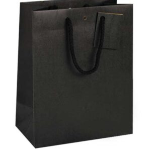 Sac Cadeau N°2 avec cordelette tressée assortie (100 minimum)