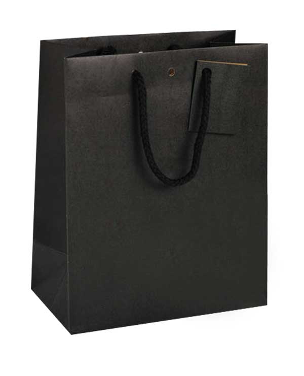 Sac Cadeau N°2 avec cordelette tressée assortie (100 minimum)