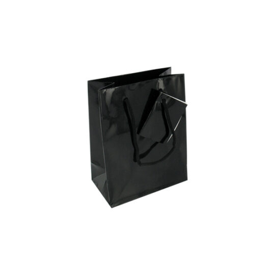 Sac Cadeau N°2 avec cordelette tressée assortie (100 minimum)