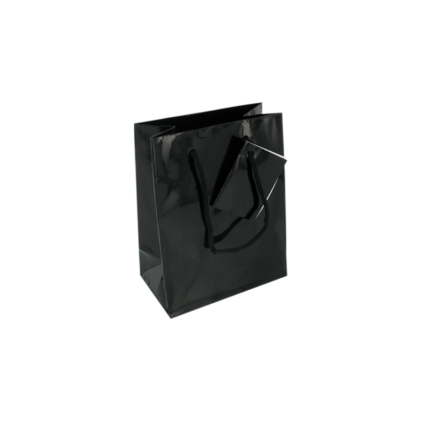 Sac Cadeau N°2 avec cordelette tressée assortie (100 minimum)