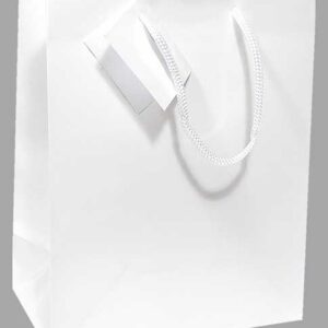 Sac Cadeau N°3 avec cordelette tressée assortie(100 minimum)