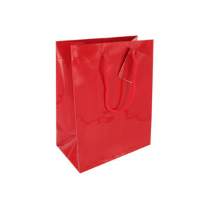 Sac Cadeau N°3 avec cordelette tressée assortie (100 minimum)