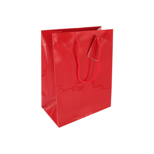 Sac Cadeau N°3 avec cordelette tressée assortie (100 minimum)