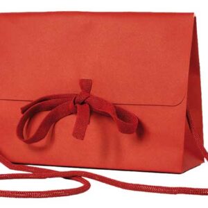 Sac Cadeau N°4 avec cordelette tressée et ruban assortie (50 minimum)