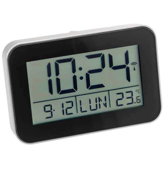 Réveil LCD radio-contrôlé