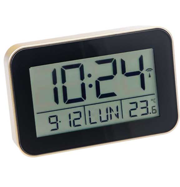 Réveil LCD radio-contrôlé